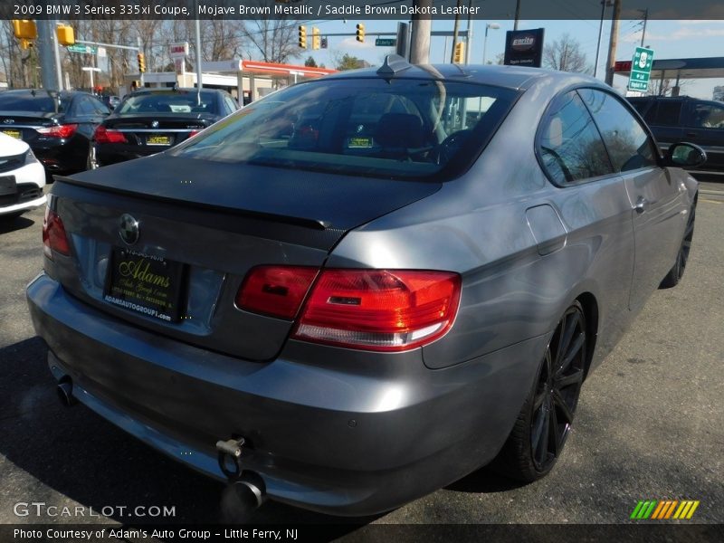 Mojave Brown Metallic / Saddle Brown Dakota Leather 2009 BMW 3 Series 335xi Coupe