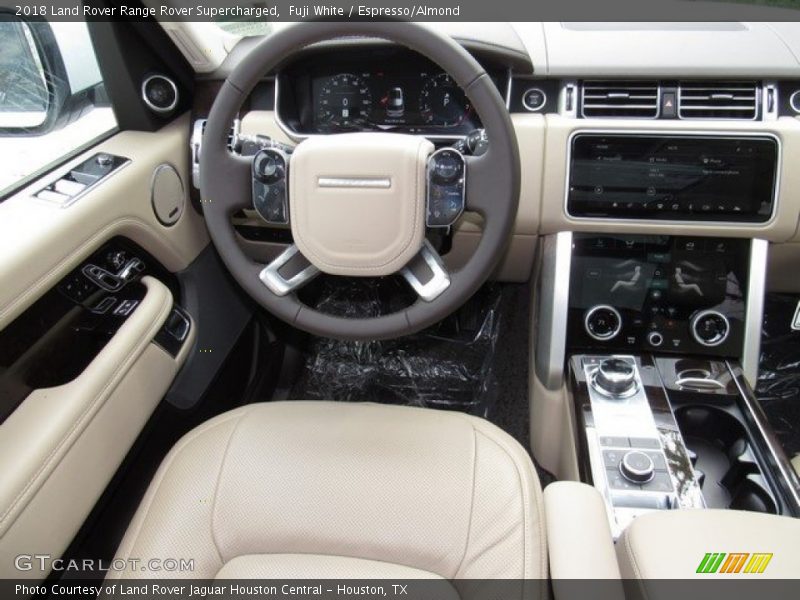 Dashboard of 2018 Range Rover Supercharged