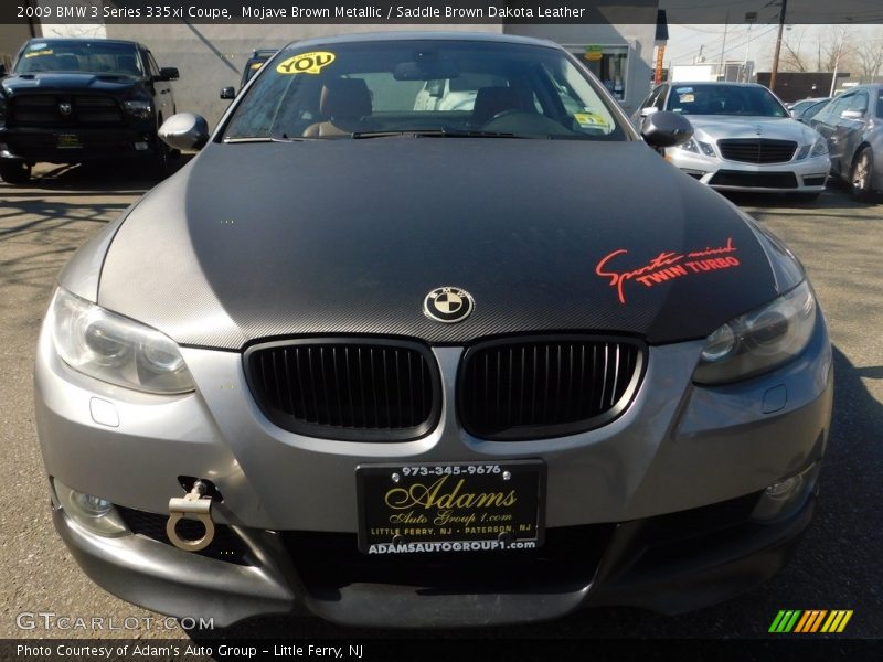 Mojave Brown Metallic / Saddle Brown Dakota Leather 2009 BMW 3 Series 335xi Coupe