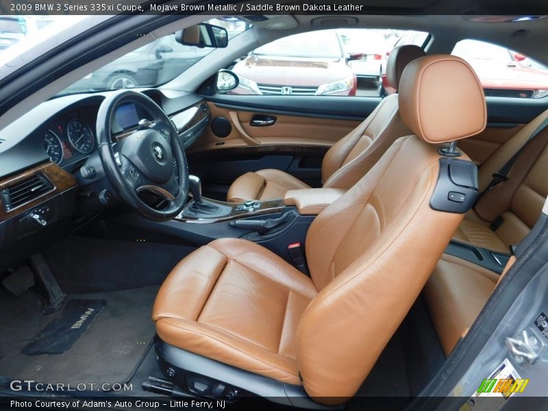 Mojave Brown Metallic / Saddle Brown Dakota Leather 2009 BMW 3 Series 335xi Coupe