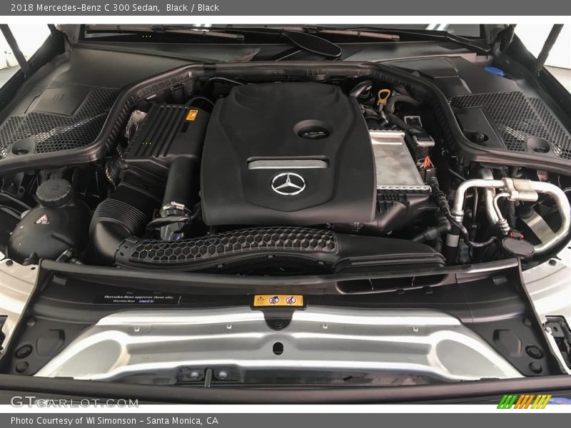 Black / Black 2018 Mercedes-Benz C 300 Sedan