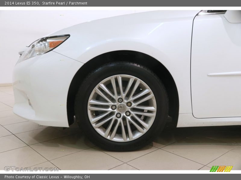 Starfire Pearl / Parchment 2014 Lexus ES 350