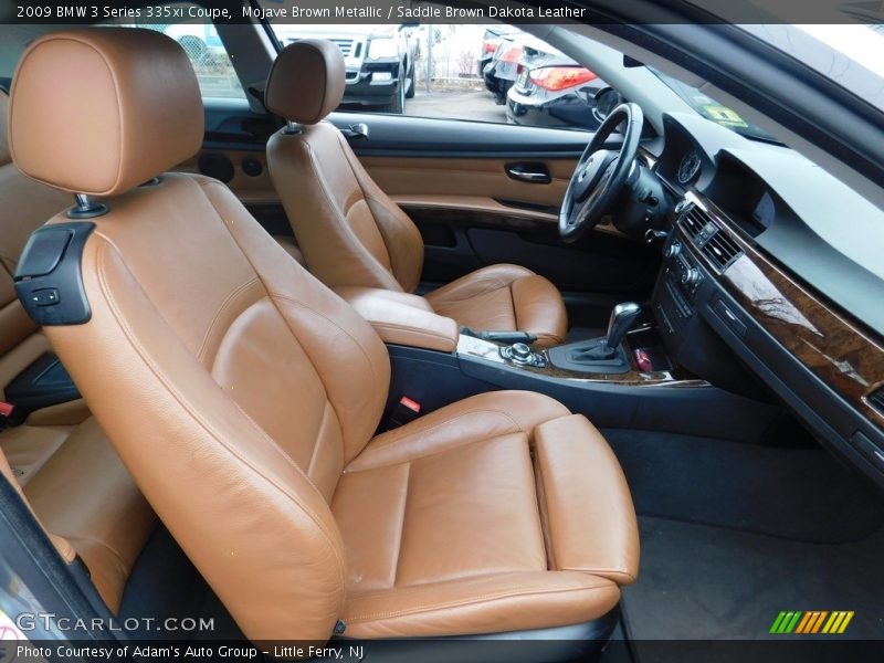 Mojave Brown Metallic / Saddle Brown Dakota Leather 2009 BMW 3 Series 335xi Coupe