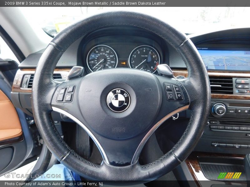 Mojave Brown Metallic / Saddle Brown Dakota Leather 2009 BMW 3 Series 335xi Coupe