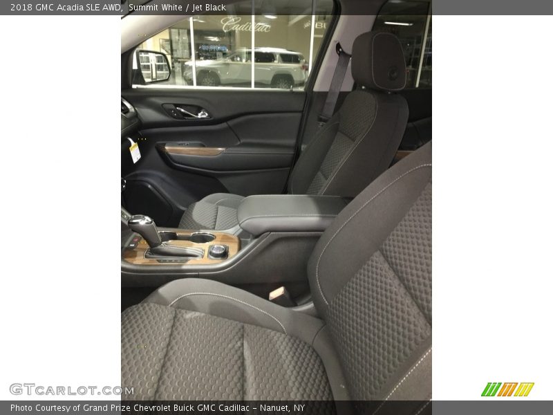Summit White / Jet Black 2018 GMC Acadia SLE AWD