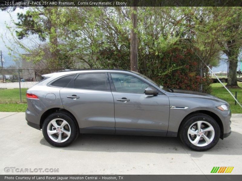 Corris Grey Metallic / Ebony 2018 Jaguar F-PACE 25t AWD Premium