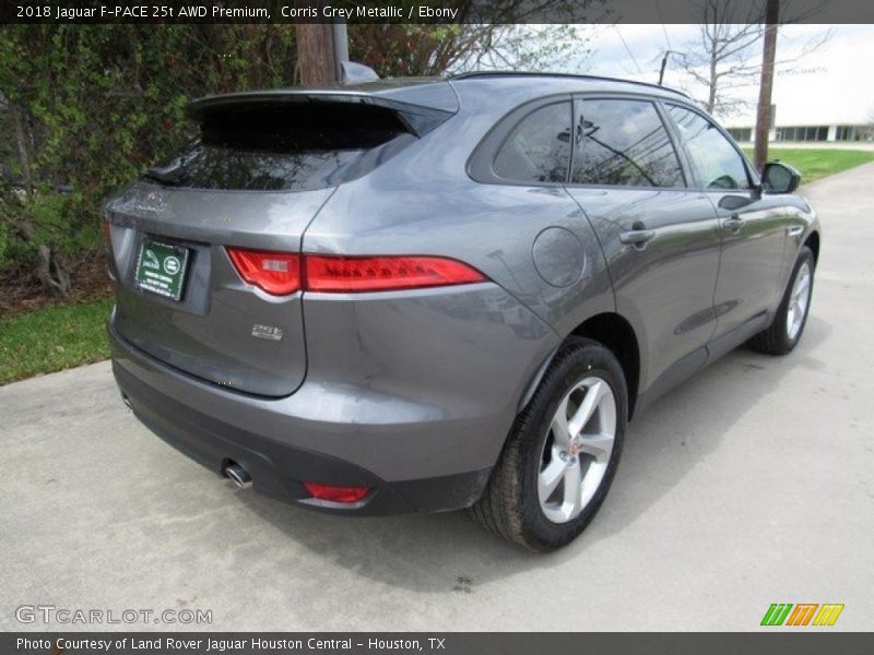 Corris Grey Metallic / Ebony 2018 Jaguar F-PACE 25t AWD Premium