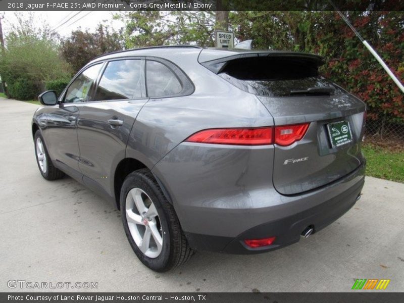 Corris Grey Metallic / Ebony 2018 Jaguar F-PACE 25t AWD Premium