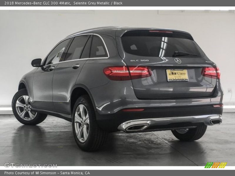 Selenite Grey Metallic / Black 2018 Mercedes-Benz GLC 300 4Matic