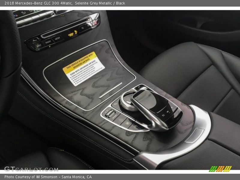 Selenite Grey Metallic / Black 2018 Mercedes-Benz GLC 300 4Matic