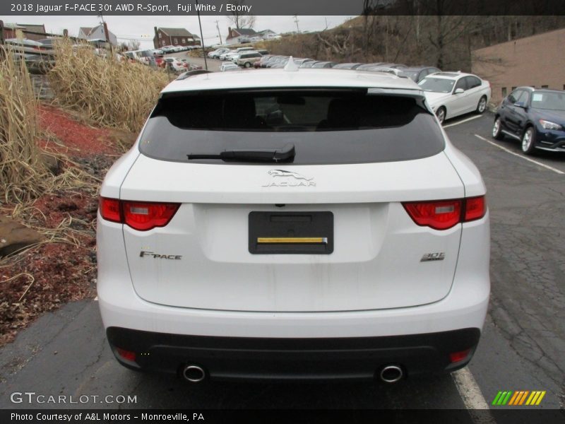 Fuji White / Ebony 2018 Jaguar F-PACE 30t AWD R-Sport