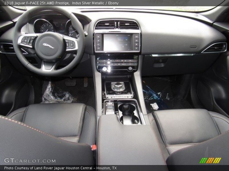 Indus Silver Metallic / Ebony 2018 Jaguar F-PACE 25t AWD Prestige