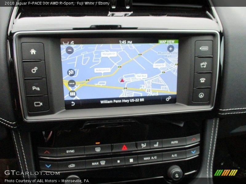 Fuji White / Ebony 2018 Jaguar F-PACE 30t AWD R-Sport