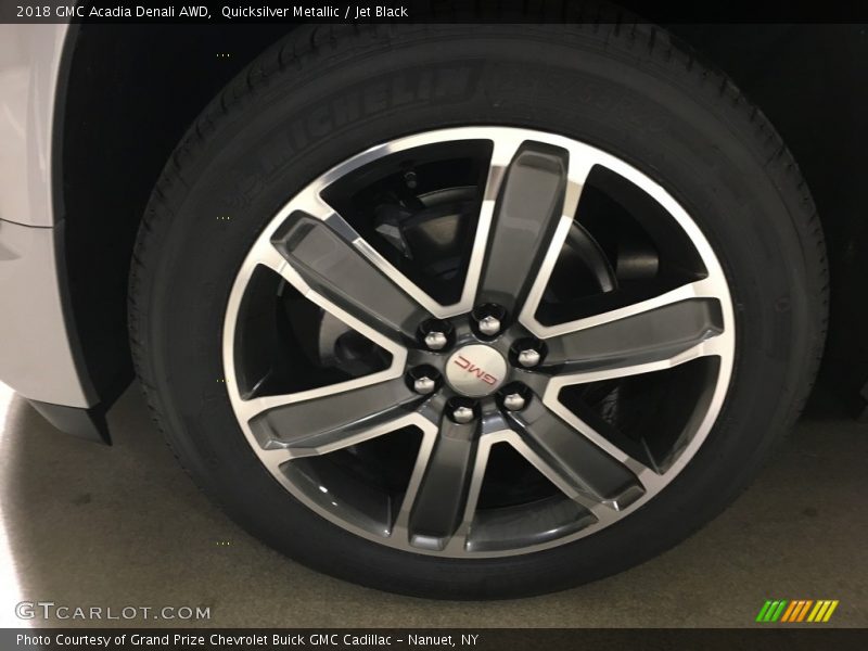 Quicksilver Metallic / Jet Black 2018 GMC Acadia Denali AWD