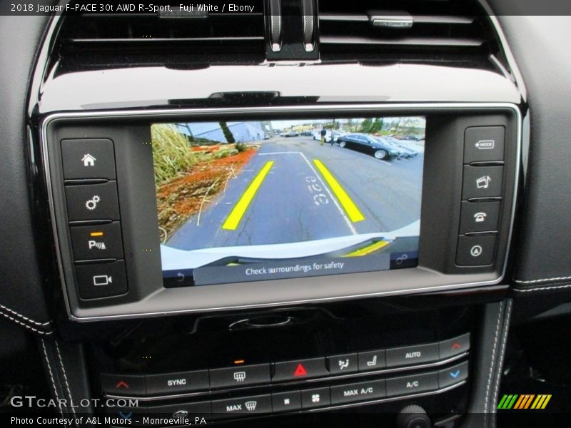 Fuji White / Ebony 2018 Jaguar F-PACE 30t AWD R-Sport
