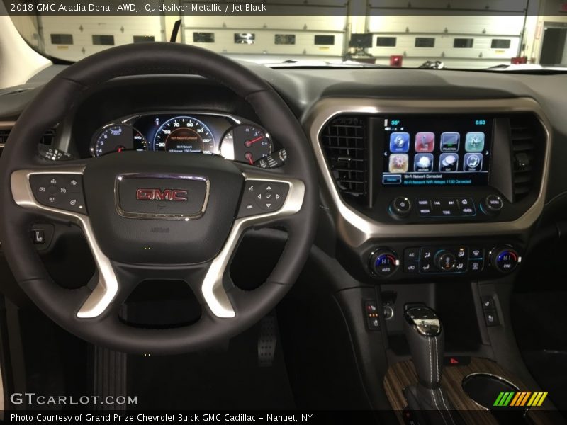 Quicksilver Metallic / Jet Black 2018 GMC Acadia Denali AWD