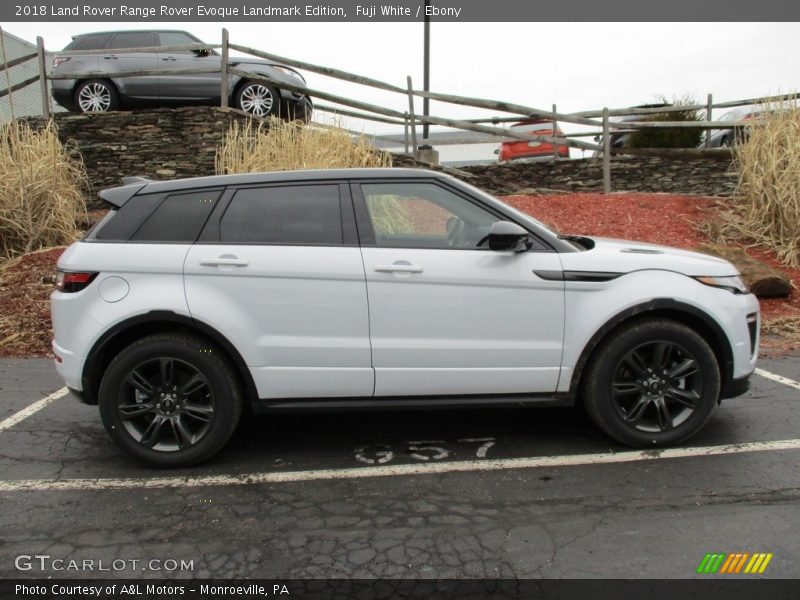  2018 Range Rover Evoque Landmark Edition Fuji White