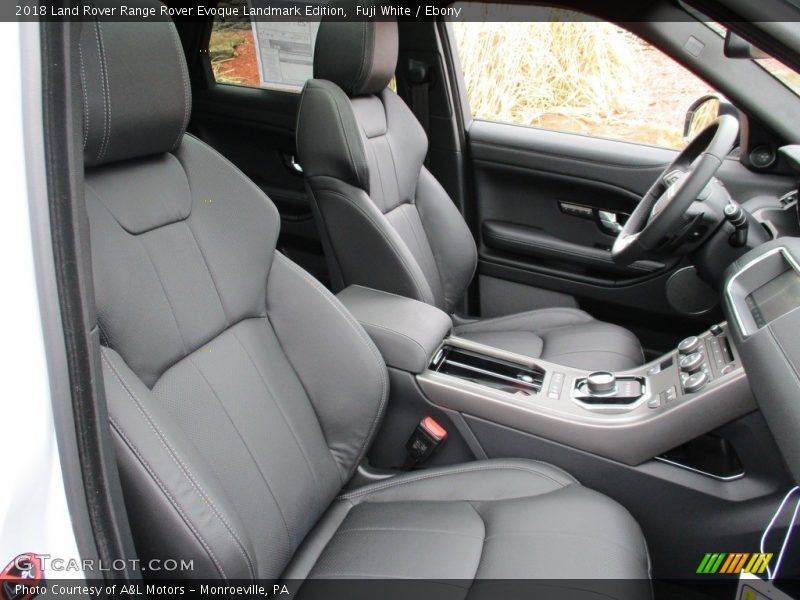 Fuji White / Ebony 2018 Land Rover Range Rover Evoque Landmark Edition