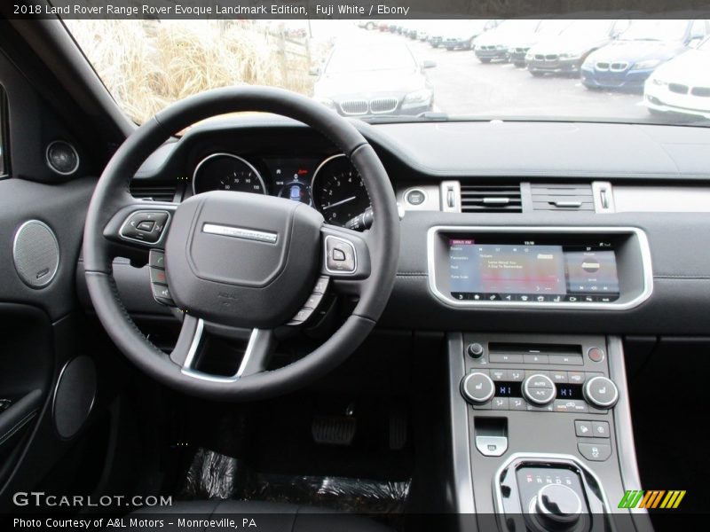 Fuji White / Ebony 2018 Land Rover Range Rover Evoque Landmark Edition