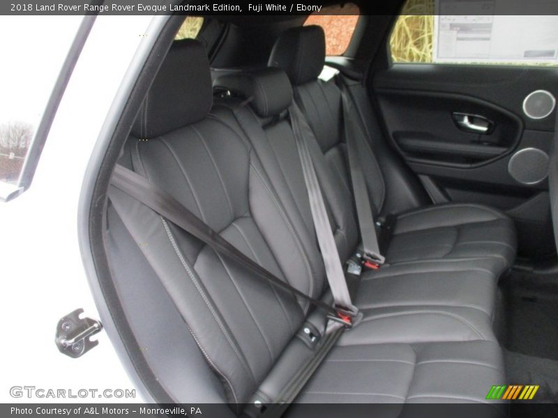 Fuji White / Ebony 2018 Land Rover Range Rover Evoque Landmark Edition
