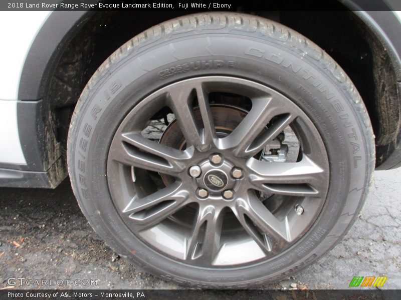 Fuji White / Ebony 2018 Land Rover Range Rover Evoque Landmark Edition