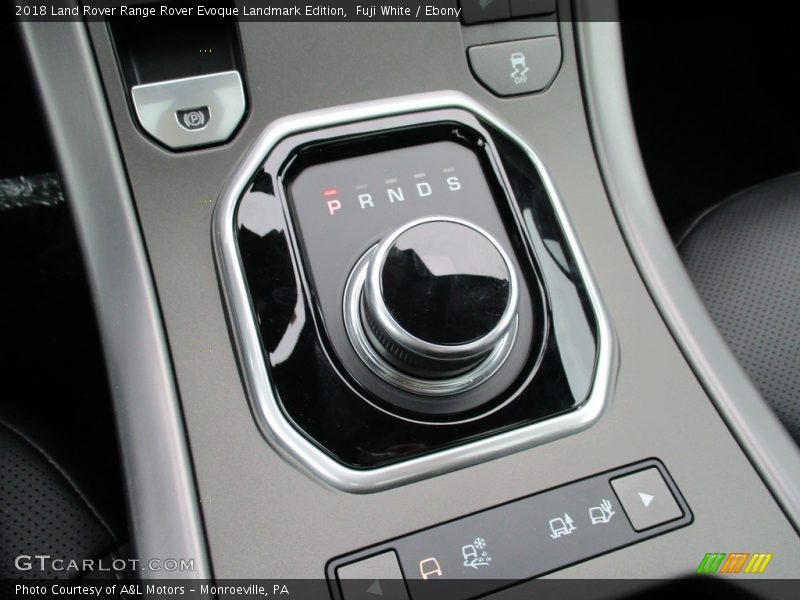  2018 Range Rover Evoque Landmark Edition 9 Speed Automatic Shifter