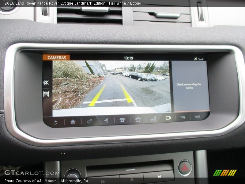 Fuji White / Ebony 2018 Land Rover Range Rover Evoque Landmark Edition