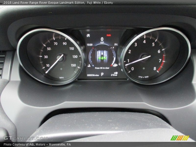 Fuji White / Ebony 2018 Land Rover Range Rover Evoque Landmark Edition