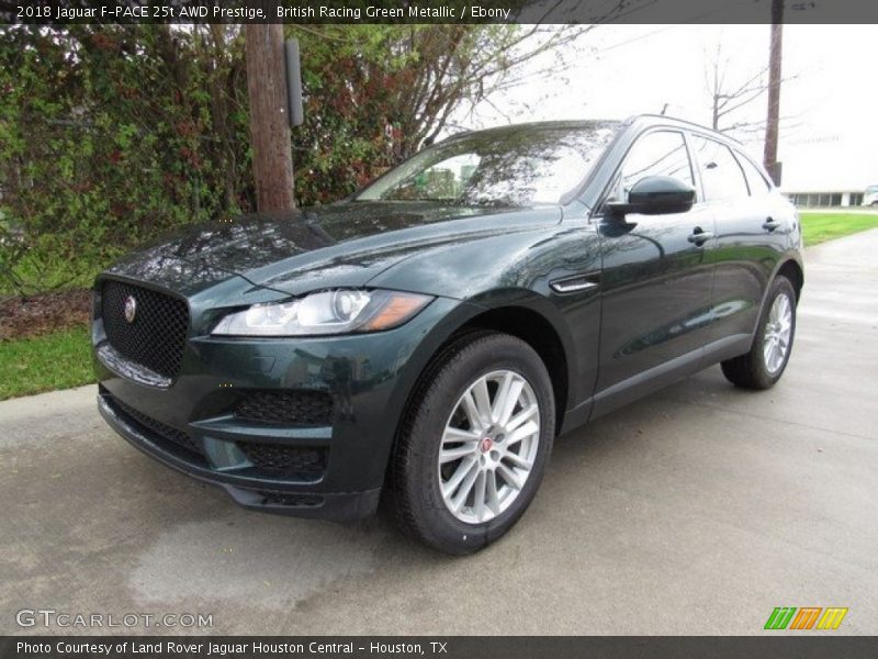 British Racing Green Metallic / Ebony 2018 Jaguar F-PACE 25t AWD Prestige