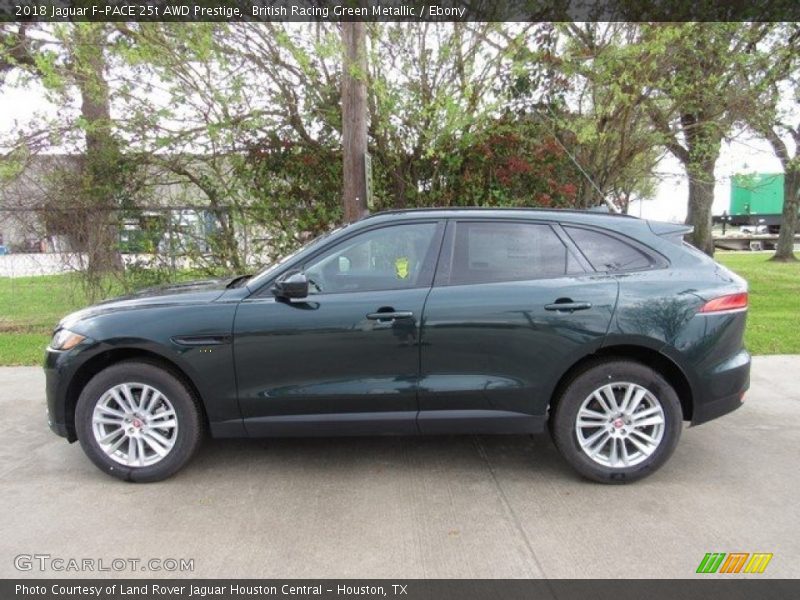 British Racing Green Metallic / Ebony 2018 Jaguar F-PACE 25t AWD Prestige