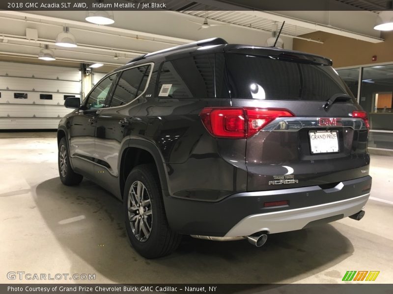 Iridium Metallic / Jet Black 2018 GMC Acadia SLT AWD