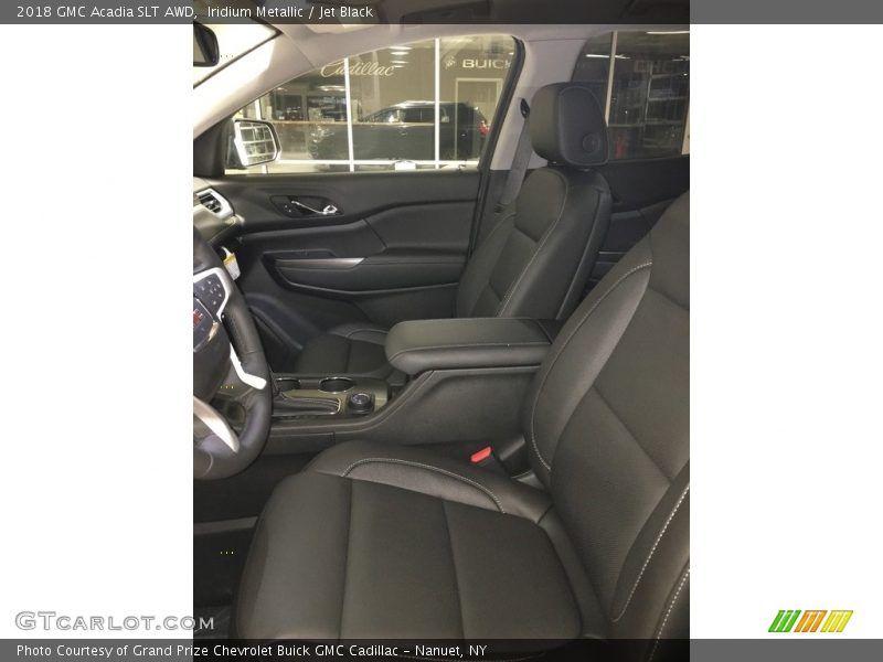 Iridium Metallic / Jet Black 2018 GMC Acadia SLT AWD