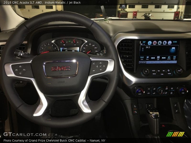 Iridium Metallic / Jet Black 2018 GMC Acadia SLT AWD