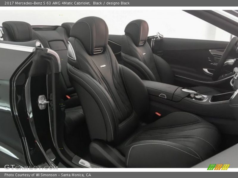Black / designo Black 2017 Mercedes-Benz S 63 AMG 4Matic Cabriolet