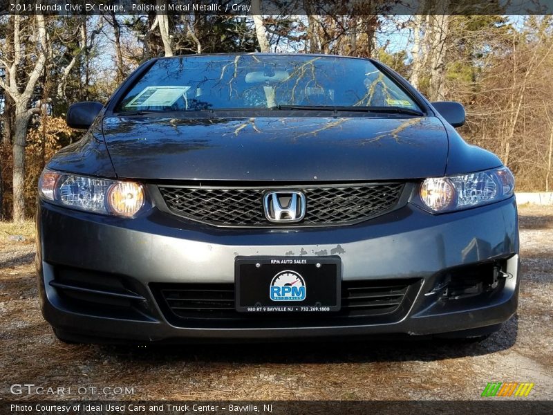 Polished Metal Metallic / Gray 2011 Honda Civic EX Coupe