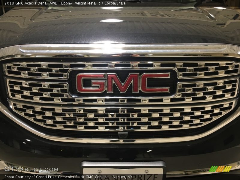 Ebony Twilight Metallic / Cocoa/Shale 2018 GMC Acadia Denali AWD