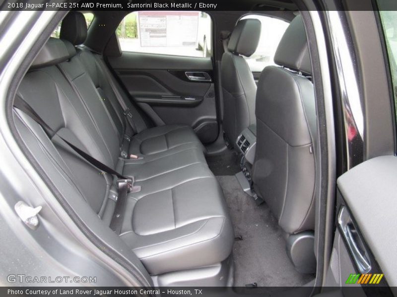 Santorini Black Metallic / Ebony 2018 Jaguar F-PACE 25t AWD Premium