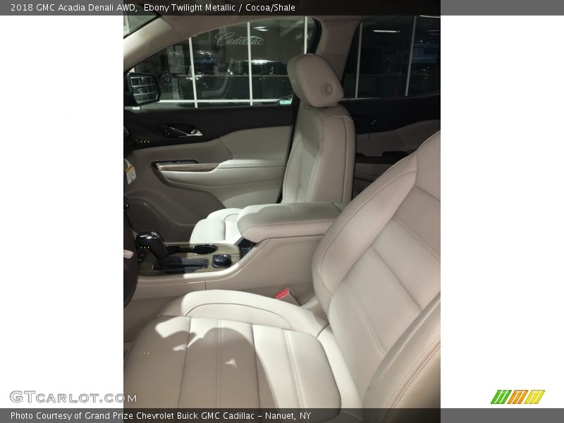 Ebony Twilight Metallic / Cocoa/Shale 2018 GMC Acadia Denali AWD