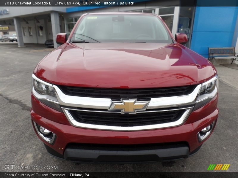 Cajun Red Tintcoat / Jet Black 2018 Chevrolet Colorado LT Crew Cab 4x4