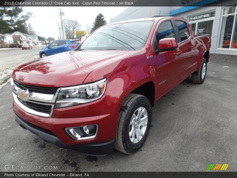 Cajun Red Tintcoat / Jet Black 2018 Chevrolet Colorado LT Crew Cab 4x4