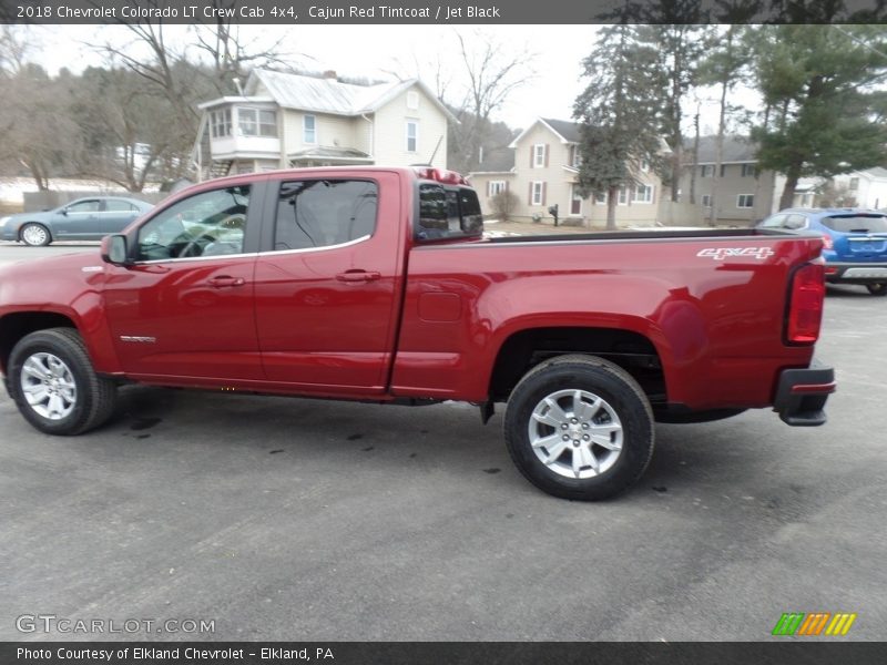 Cajun Red Tintcoat / Jet Black 2018 Chevrolet Colorado LT Crew Cab 4x4