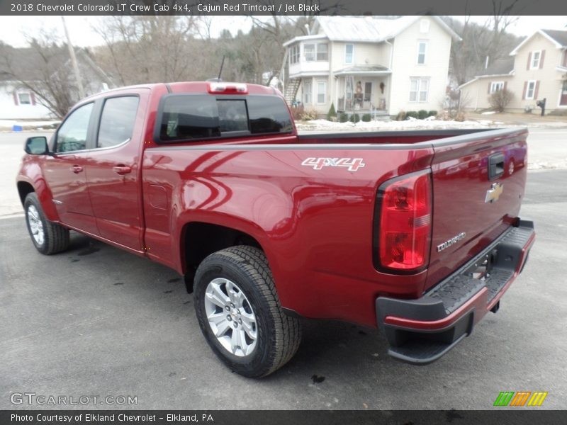 Cajun Red Tintcoat / Jet Black 2018 Chevrolet Colorado LT Crew Cab 4x4