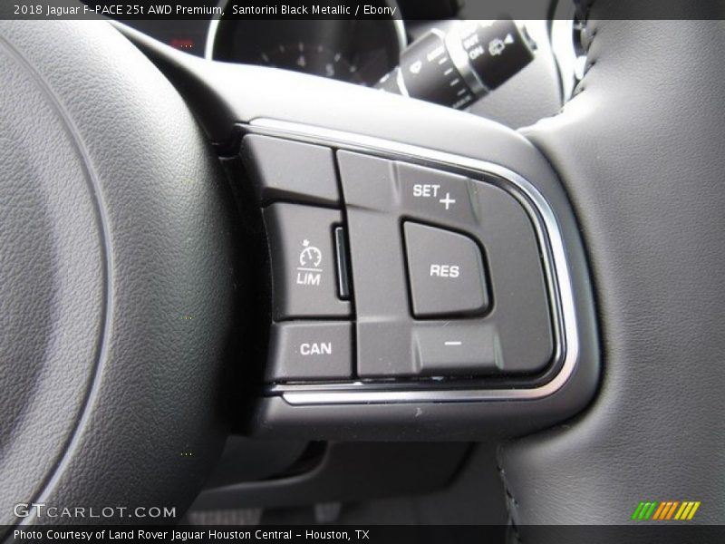 Santorini Black Metallic / Ebony 2018 Jaguar F-PACE 25t AWD Premium