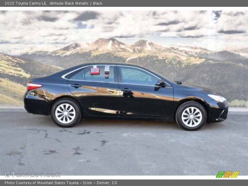 Attitude Black Metallic / Black 2015 Toyota Camry LE