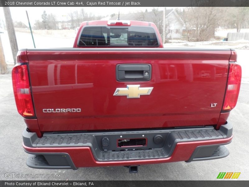 Cajun Red Tintcoat / Jet Black 2018 Chevrolet Colorado LT Crew Cab 4x4