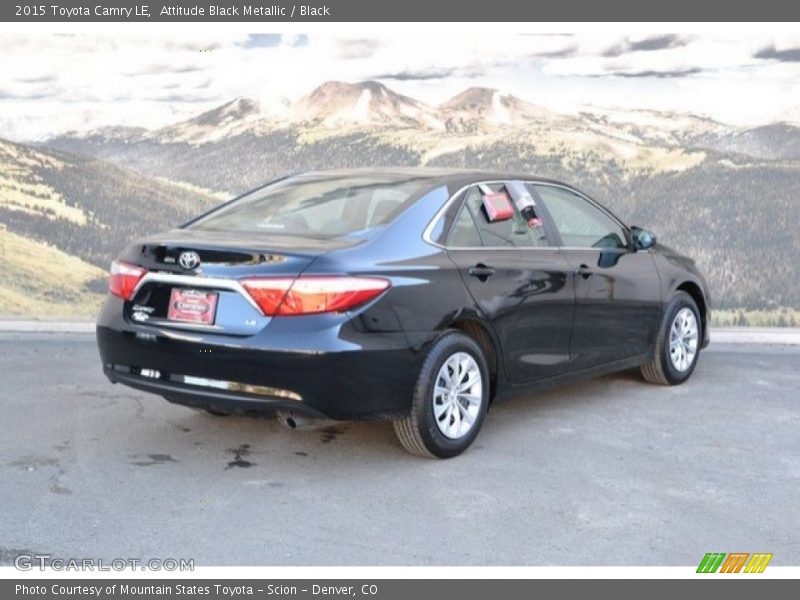 Attitude Black Metallic / Black 2015 Toyota Camry LE