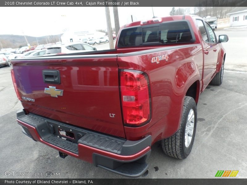 Cajun Red Tintcoat / Jet Black 2018 Chevrolet Colorado LT Crew Cab 4x4