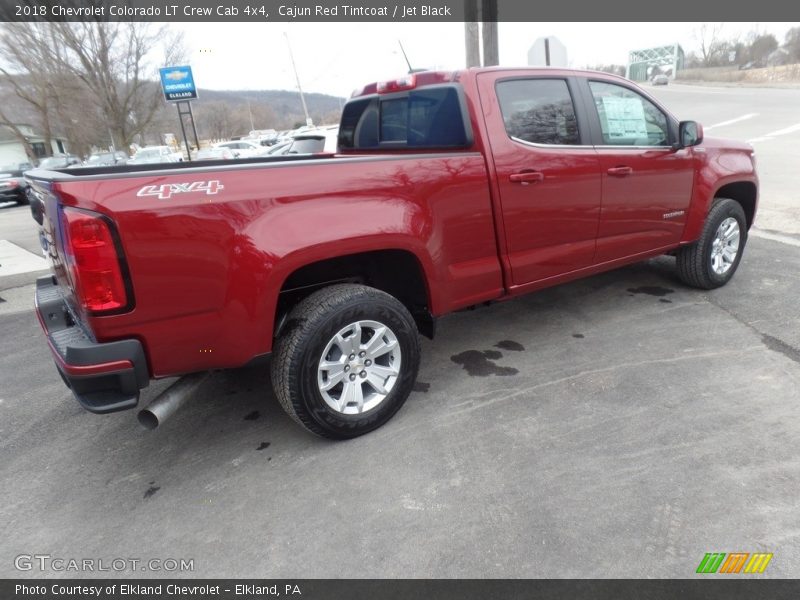 Cajun Red Tintcoat / Jet Black 2018 Chevrolet Colorado LT Crew Cab 4x4