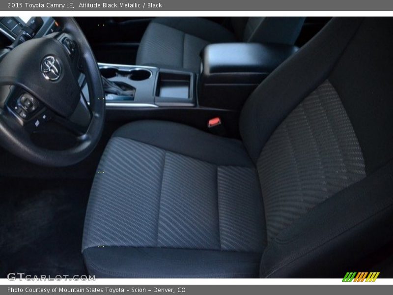 Attitude Black Metallic / Black 2015 Toyota Camry LE