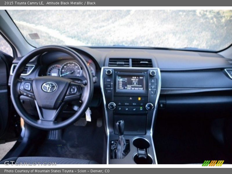 Attitude Black Metallic / Black 2015 Toyota Camry LE